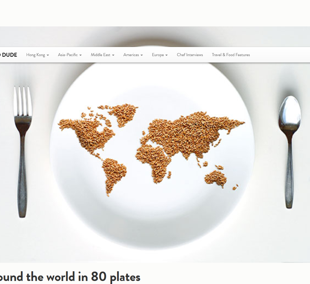 Around the world in 80 plates